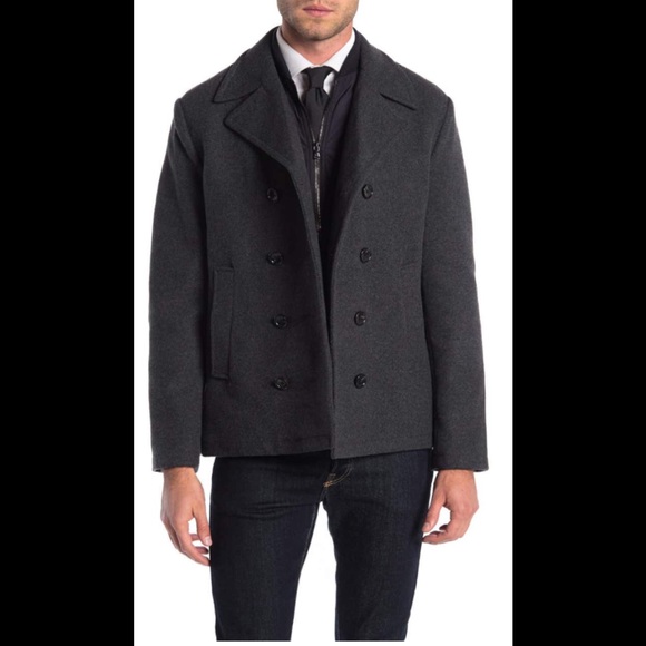 Michael Kors Other - Michael Kors Double Breasted Dickey Peacoat